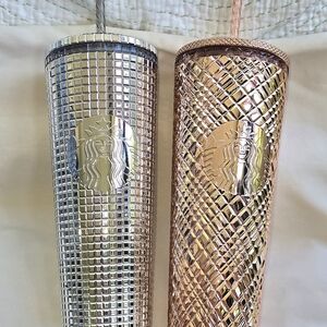 Starbucks Tumblers With Straws - Your Choice Of Any Two (2)